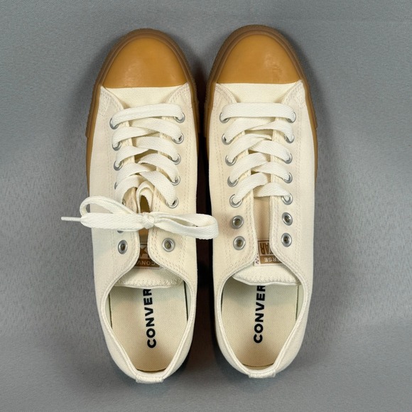 Converse Chuck Taylor All Star Heavy Canvas Shoes Mens 10.5 White Egret New NIB - Picture 8 of 10